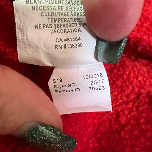 Kansas City Chiefs Fanatics Red Pullover Hoodie Sweatshirt Mens Large NFL Fleece - Picture 7 of 8